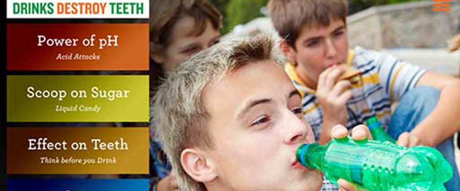 Drinks Destroy Teeth Goes to Peru