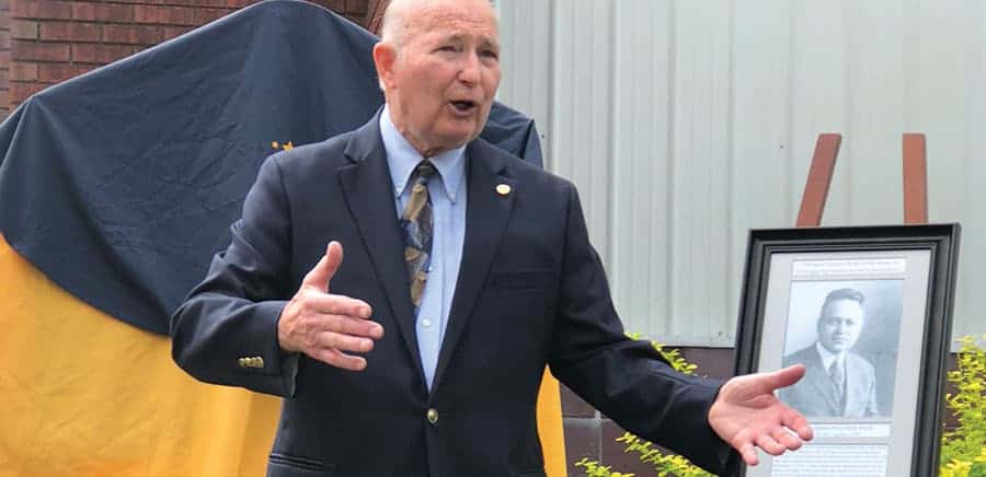 Dr. Otto King Historical Marker Unveiled