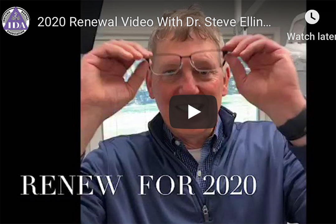 IDA President Wants You to Renew!