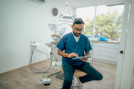 Precision and Technology: The Modern Dentist at Work